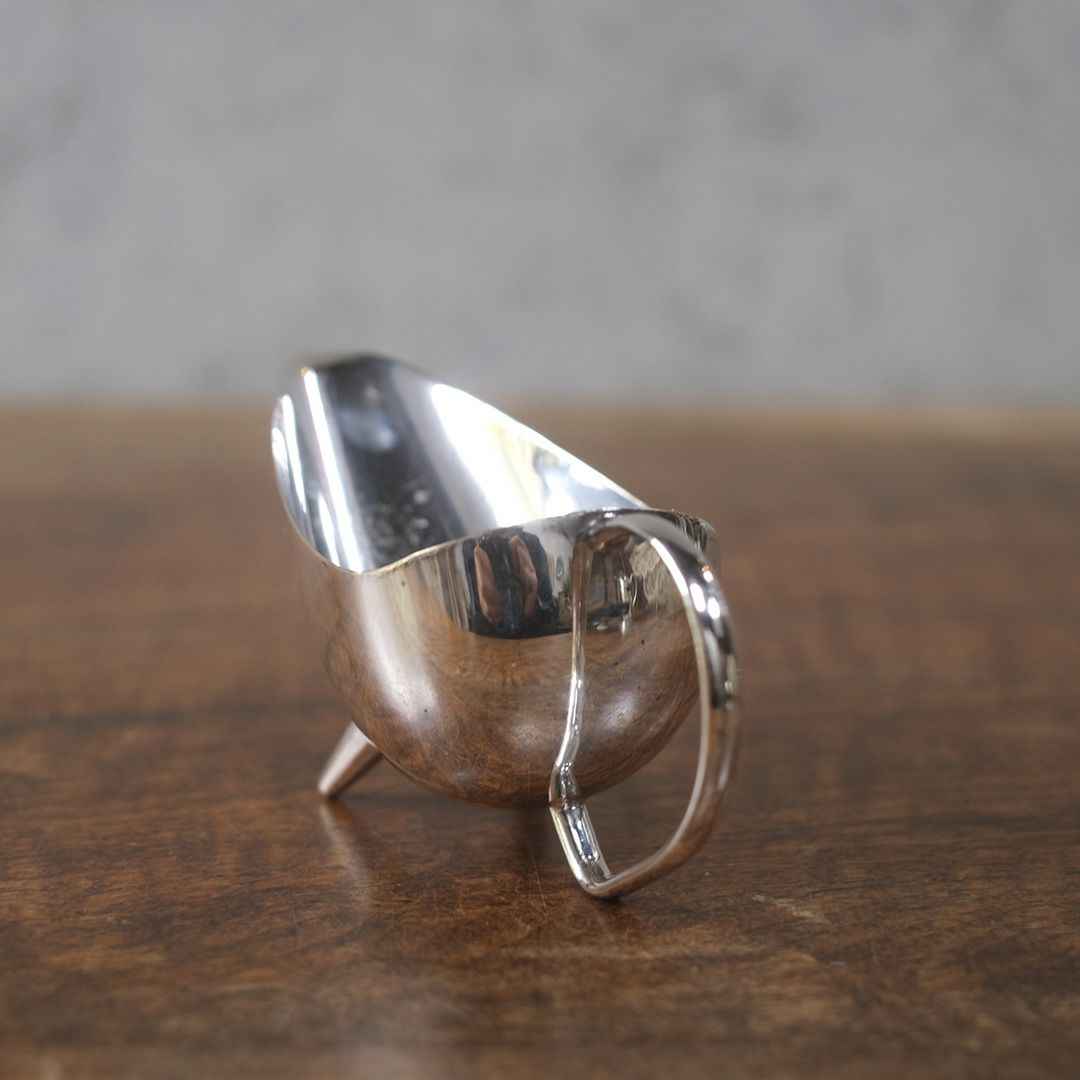 アンティーク ソースボートシルバープレート 銀メッキ イギリス製5