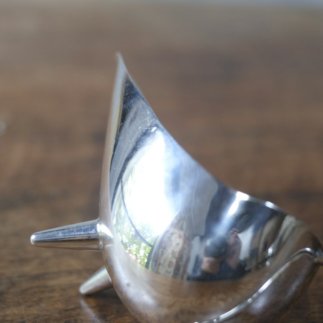 アンティーク ソースボートシルバープレート 銀メッキ イギリス製7