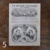  アンティークLe Monde illustr1860年代 リトグラフデザインページ8