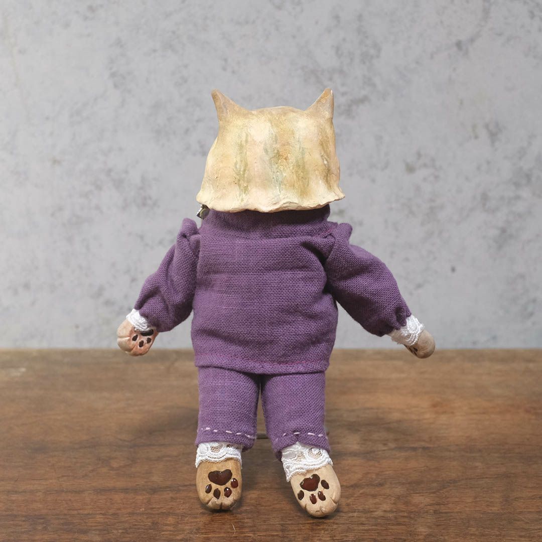 奏ちよこ茶トラ 作家のオブジェ3