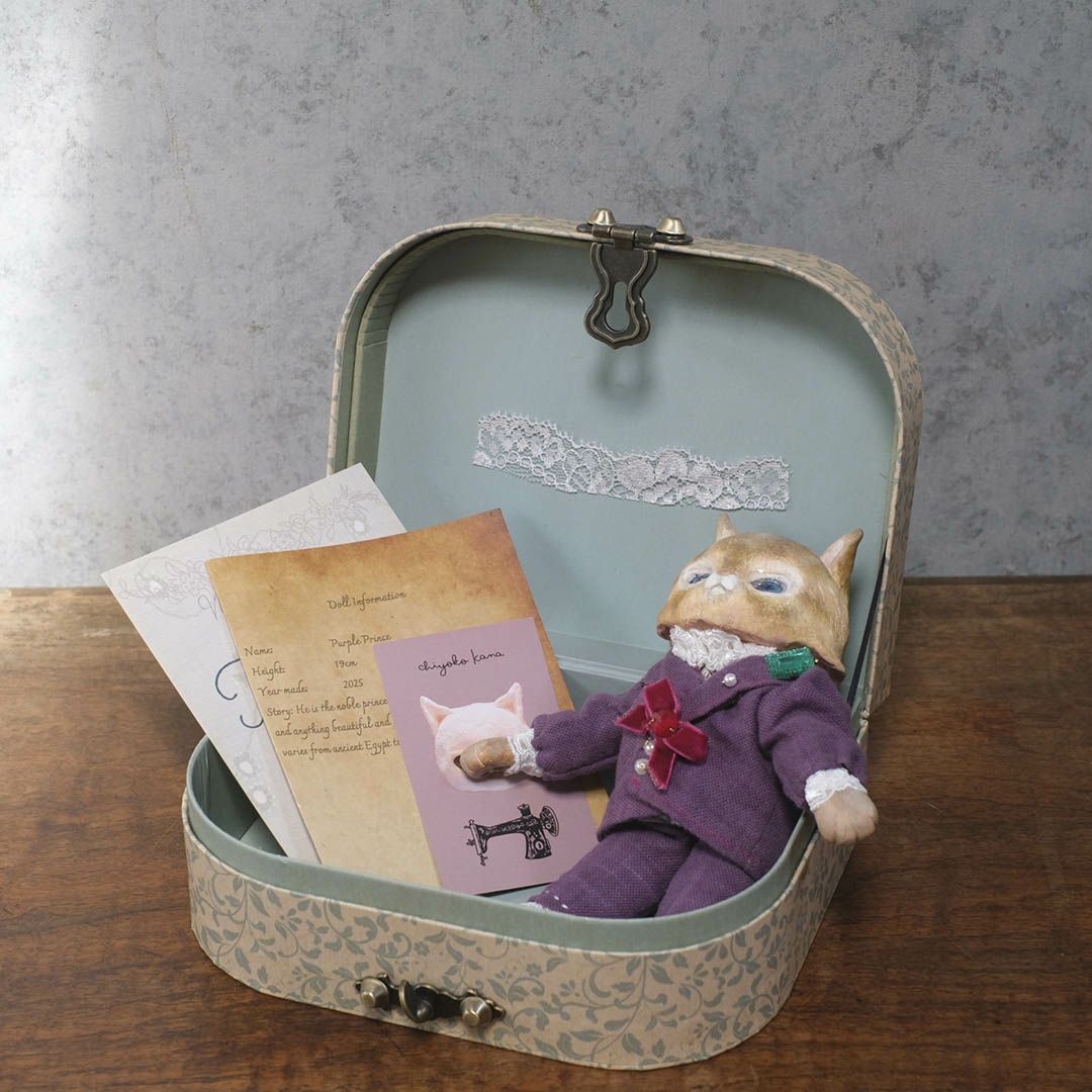 奏ちよこ茶トラ 作家のオブジェ8