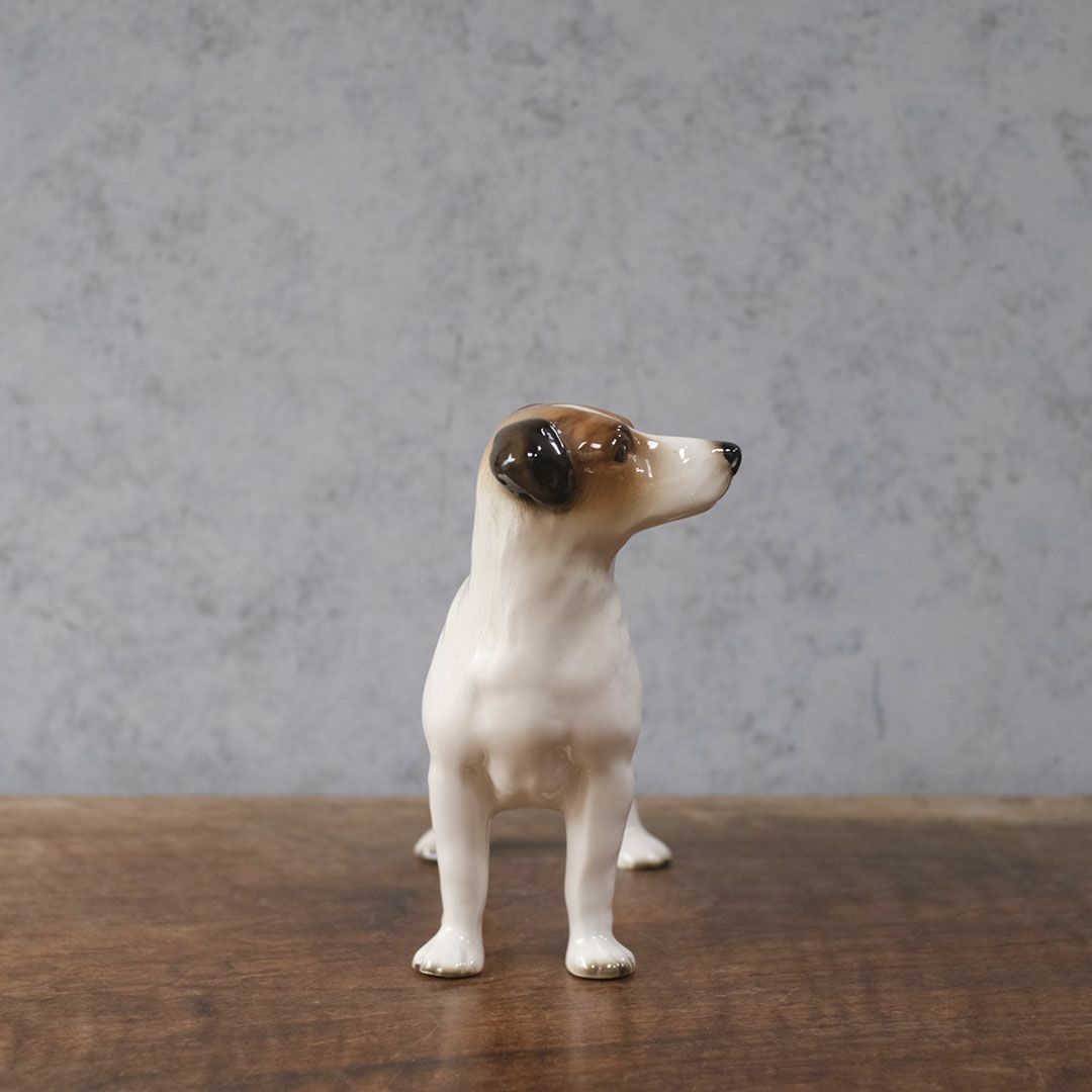 ヴィンテージフィギリン 犬 イギリス 陶器 置物3