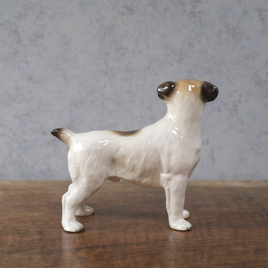 ヴィンテージフィギリン 犬 イギリス 陶器 置物4