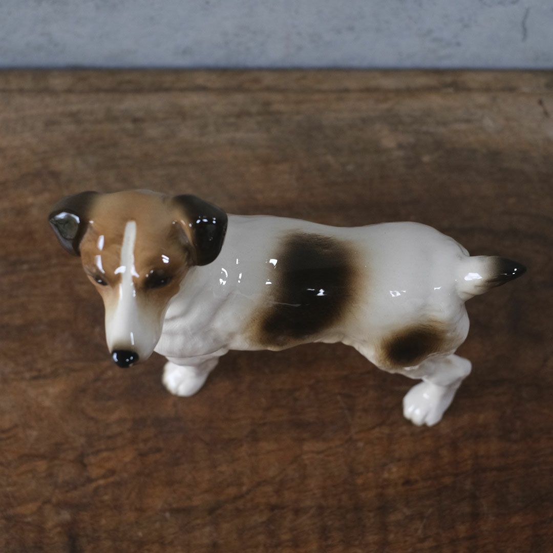 ヴィンテージフィギリン 犬 イギリス 陶器 置物8