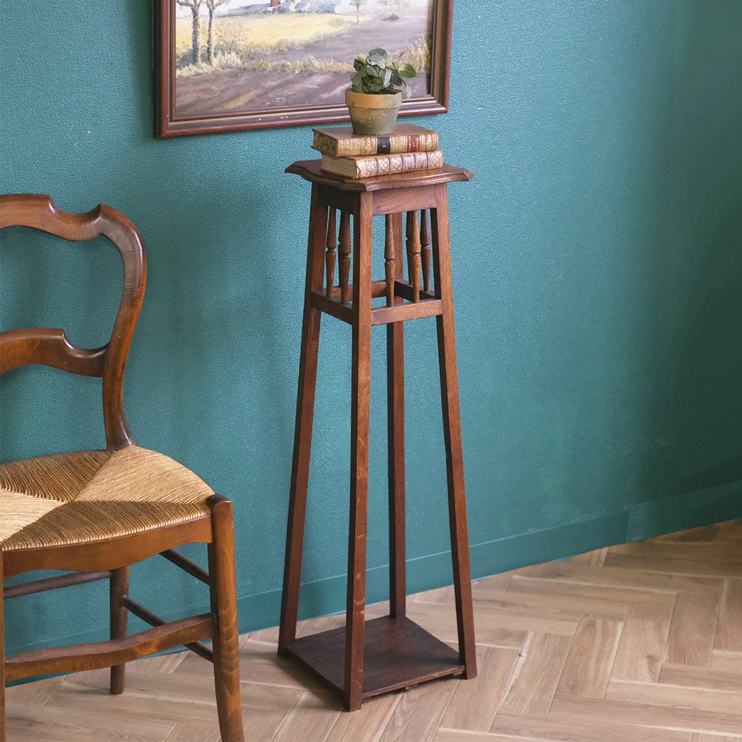アンティークプフラワースタンド 花台 フランス アンティーク家具