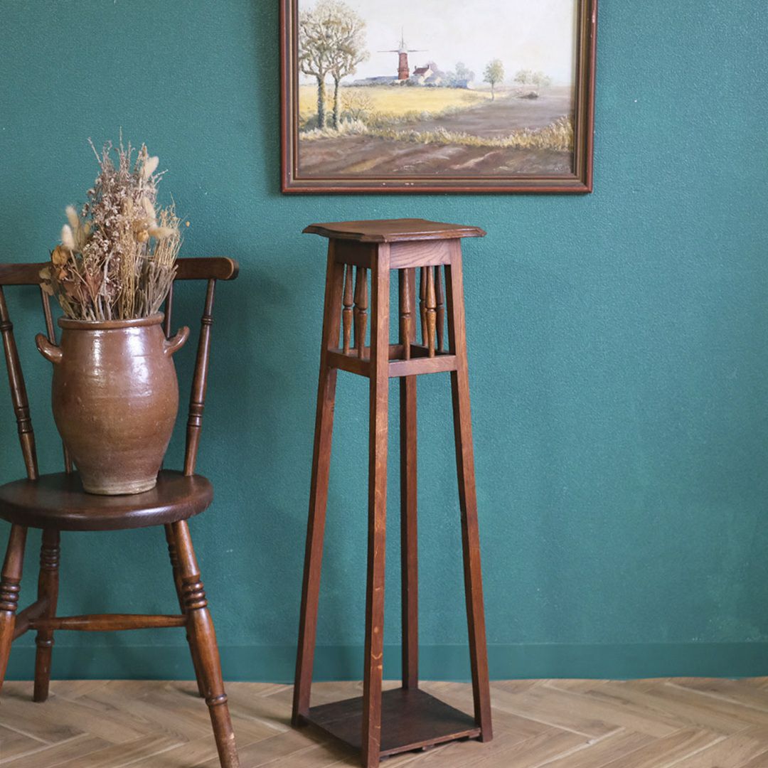 アンティークプフラワースタンド 花台 フランス アンティーク家具1