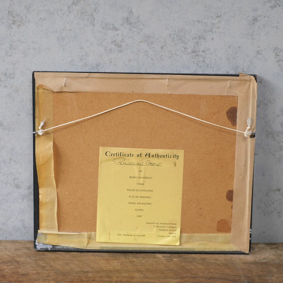 アンティーク リトグラフピクチャー イギリス 風景 石版画8