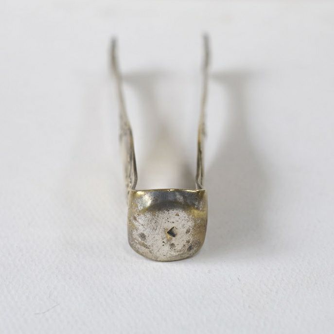 アンティーク トング 鳥獣爪 シュガートング アイストング フランス8