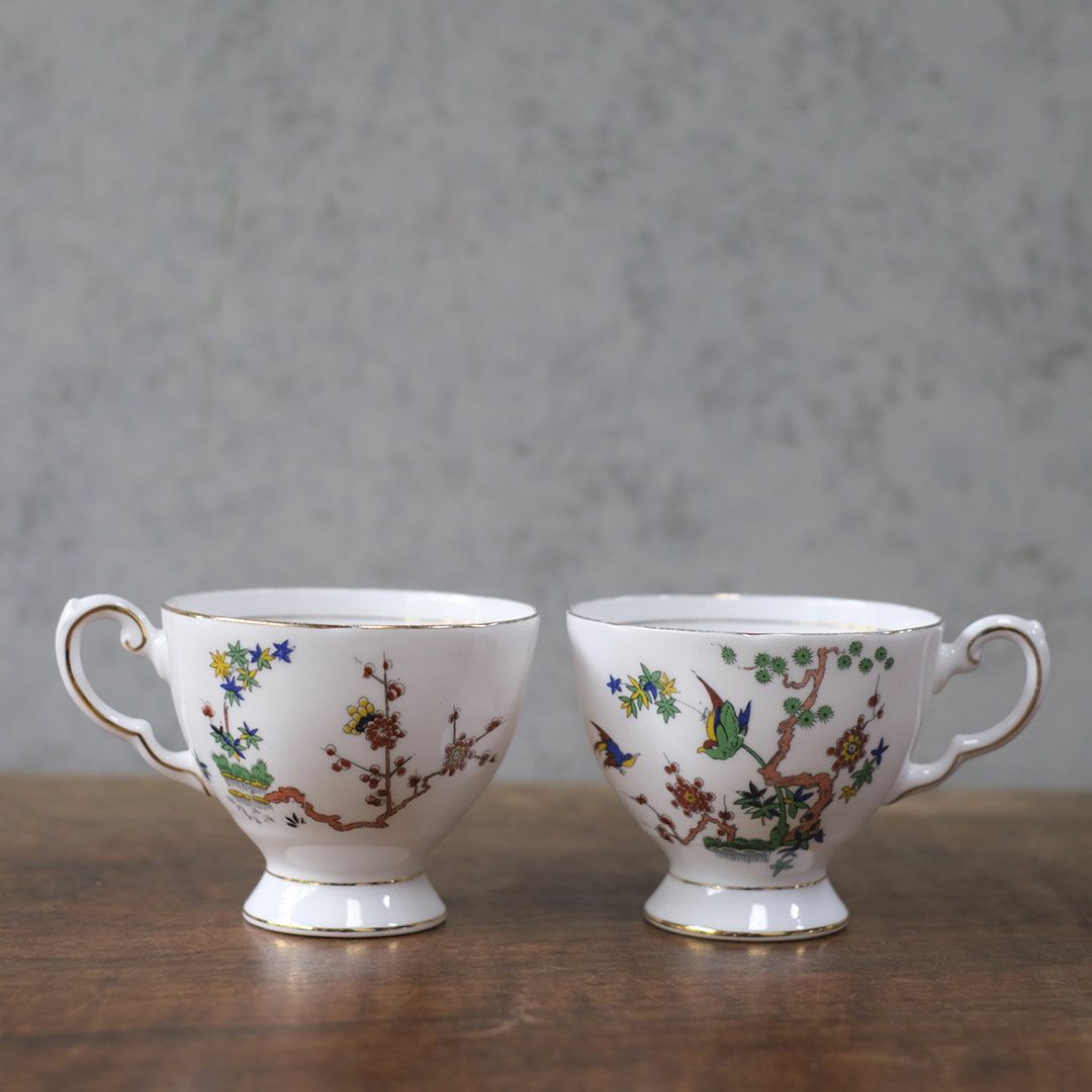 TUSCAN FINE ENGLISH BONE CHINA MADE IN ENGLAND ティートリオ