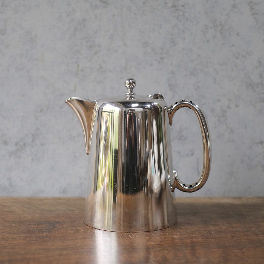 アンティークホットウォーターポット シルバープレート 銀メッキ イギリス1
