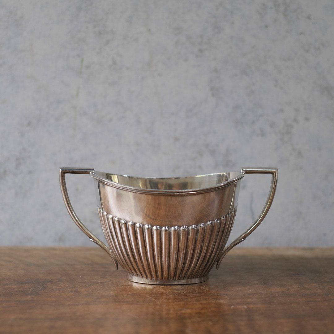 アンティークシュガーボウル シュガーポット シルバープレート 銀メッキ イギリス2