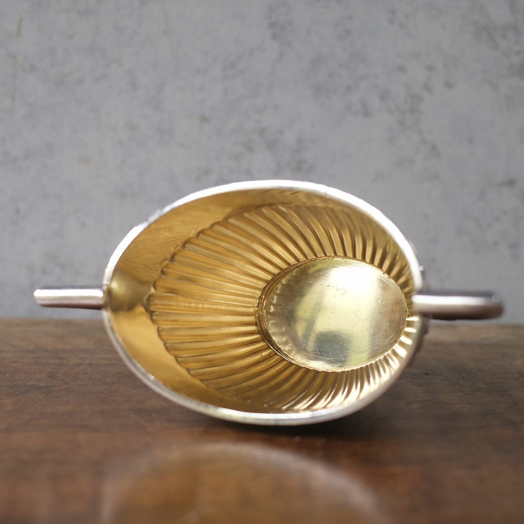 アンティークシュガーボウル シュガーポット シルバープレート 銀メッキ イギリス5