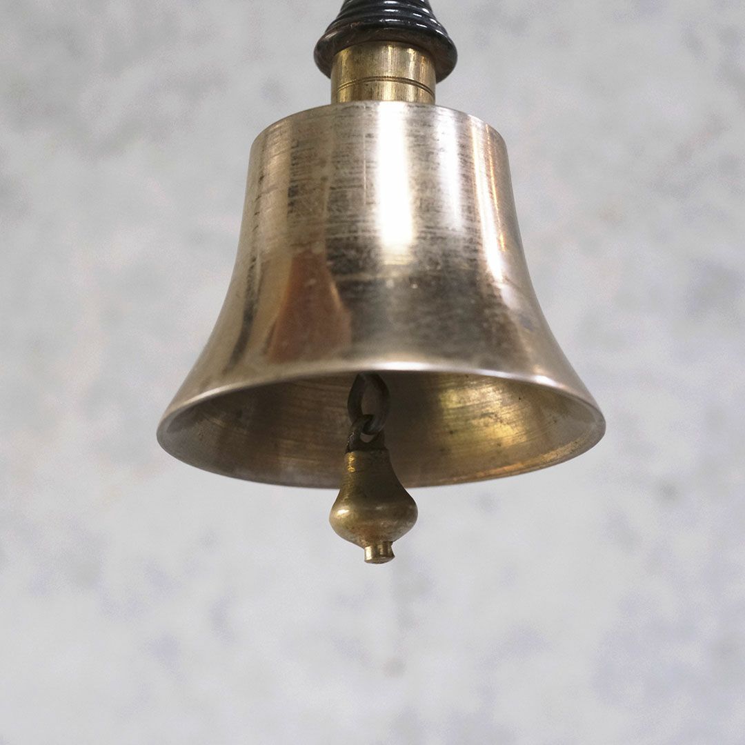 アンティークテーブルベル イギリス 真鍮 呼び鈴4