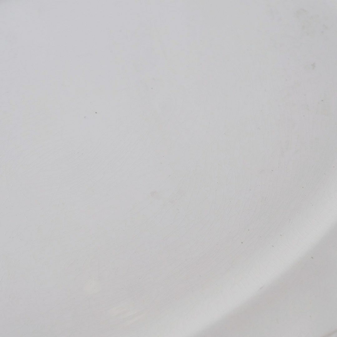 アンティーク皿 オードブル大皿 フラワーリムプレート 白 花リム皿 アンティーク食器6