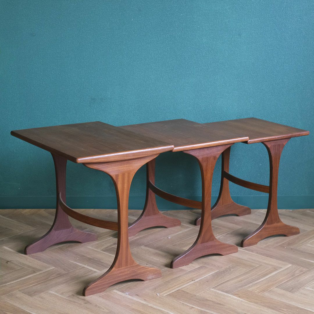 ヴィンテージネストテーブル G-PLAN ジープラン サイドテーブル 北欧デザイン イギリス3