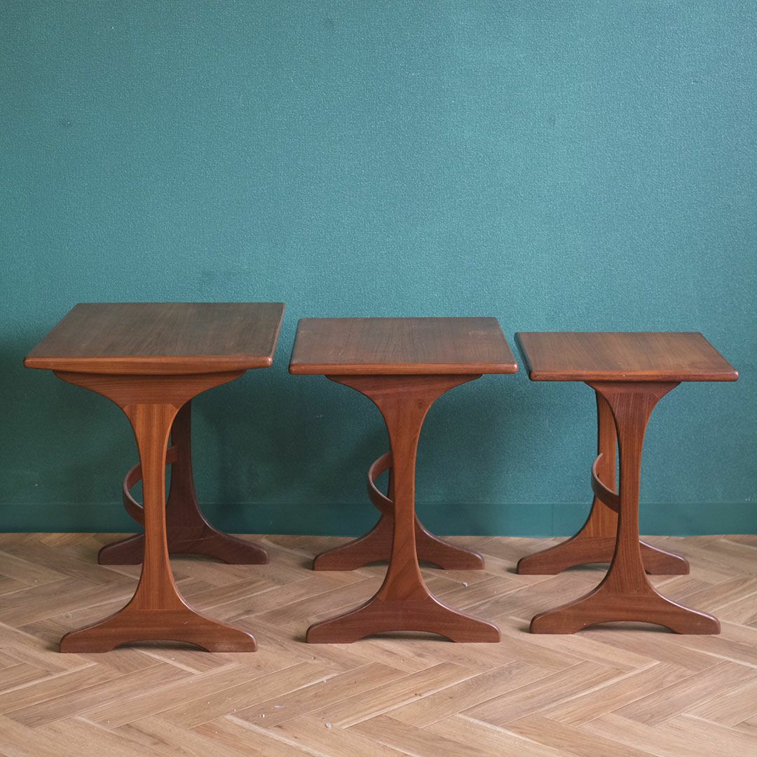 ヴィンテージネストテーブル G-PLAN ジープラン サイドテーブル 北欧デザイン イギリス4