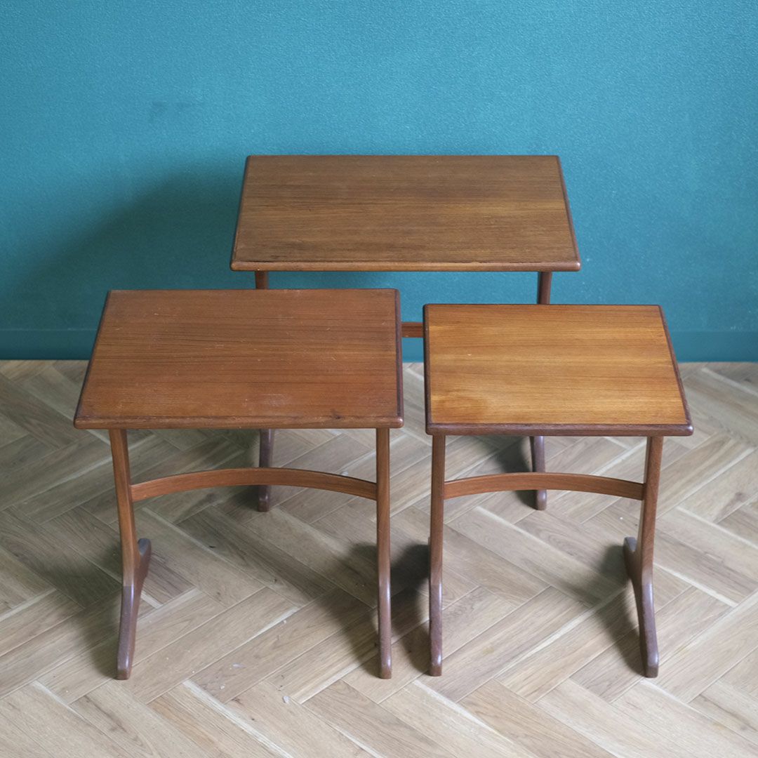 ヴィンテージネストテーブル G-PLAN ジープラン サイドテーブル 北欧デザイン イギリス5