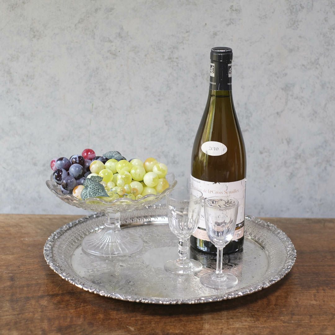 ヴィンテージトレイ シルバープレート 銀メッキ イギリス