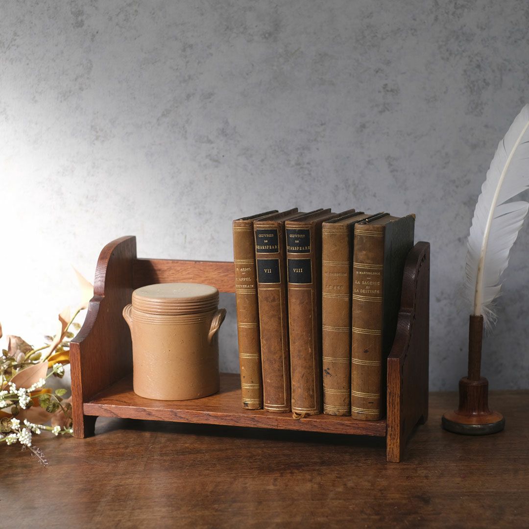 フランス　アンティーク　レターラック　パピエマシェ 花　小鳥 レターラック | Brocante de La Cocotte （フランスアンティーク