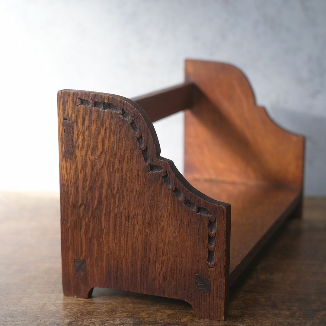 アンティークブックスタンド 木製 フランス5