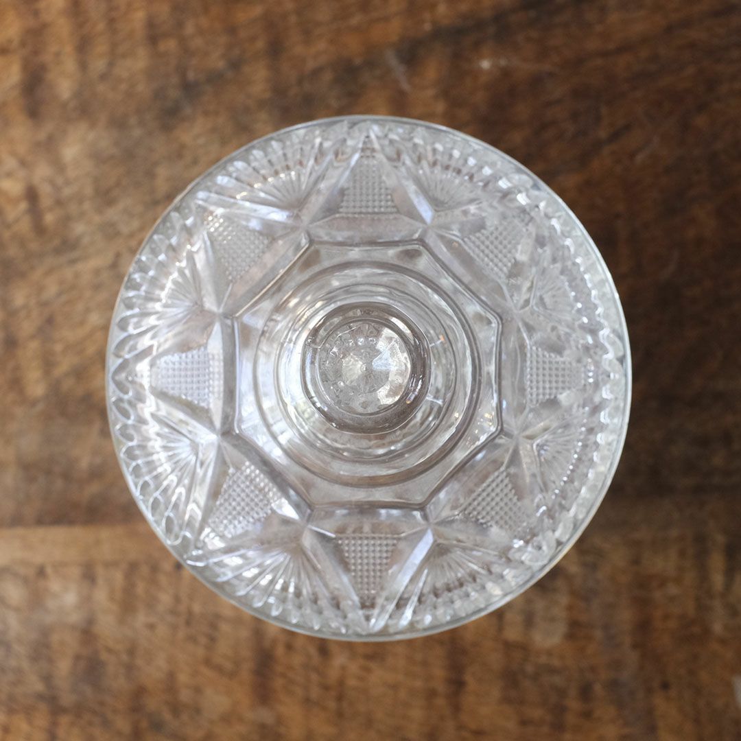 ヴィンテージボンボンポット ガラスケース イギリス4