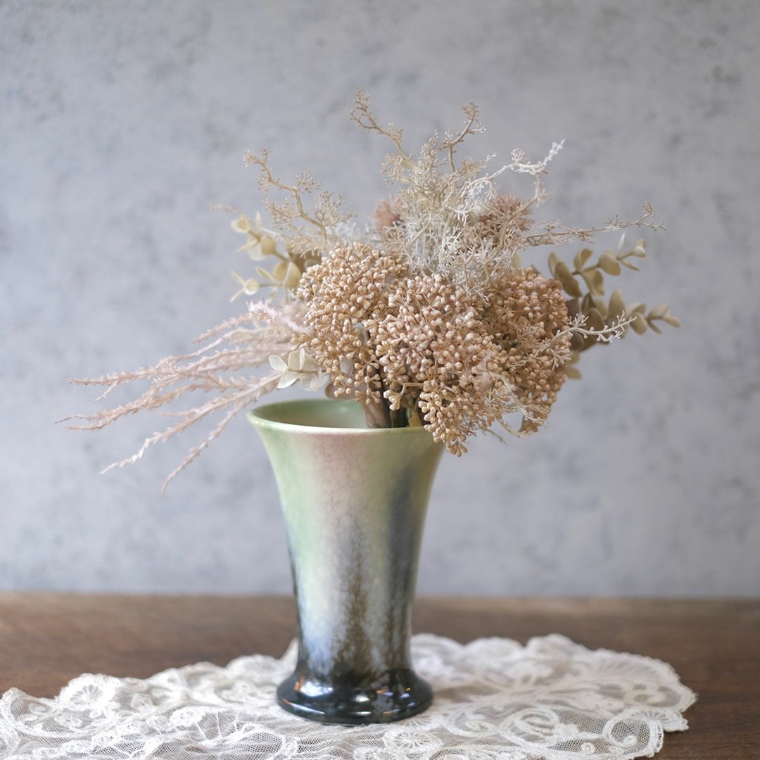 ヴィンテージフラワーベース SylvaC（シルバック） アートオブジェ 花瓶 イギリス