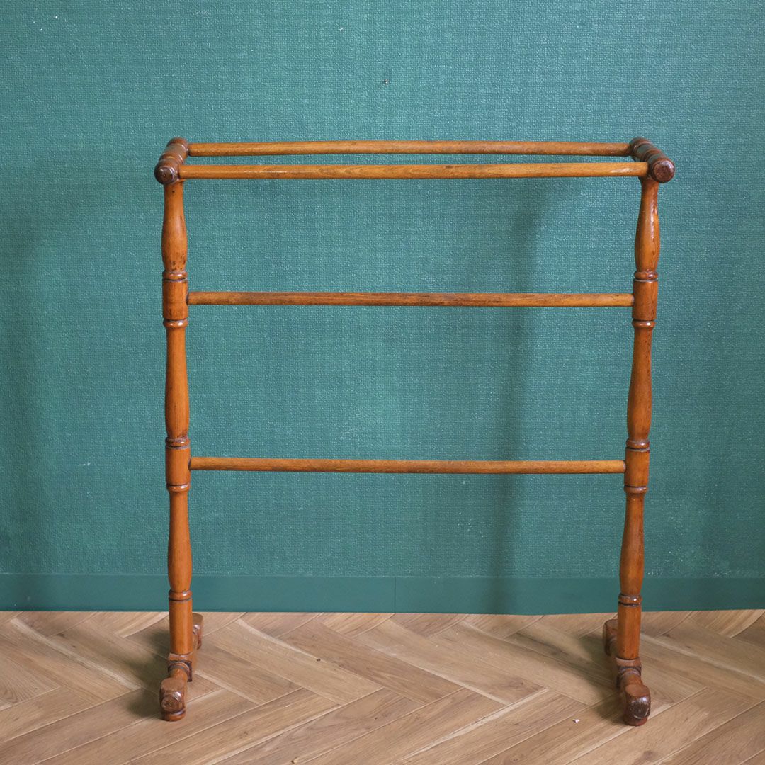 アンティーク タオルレール タオルハンガースタンド フランス3