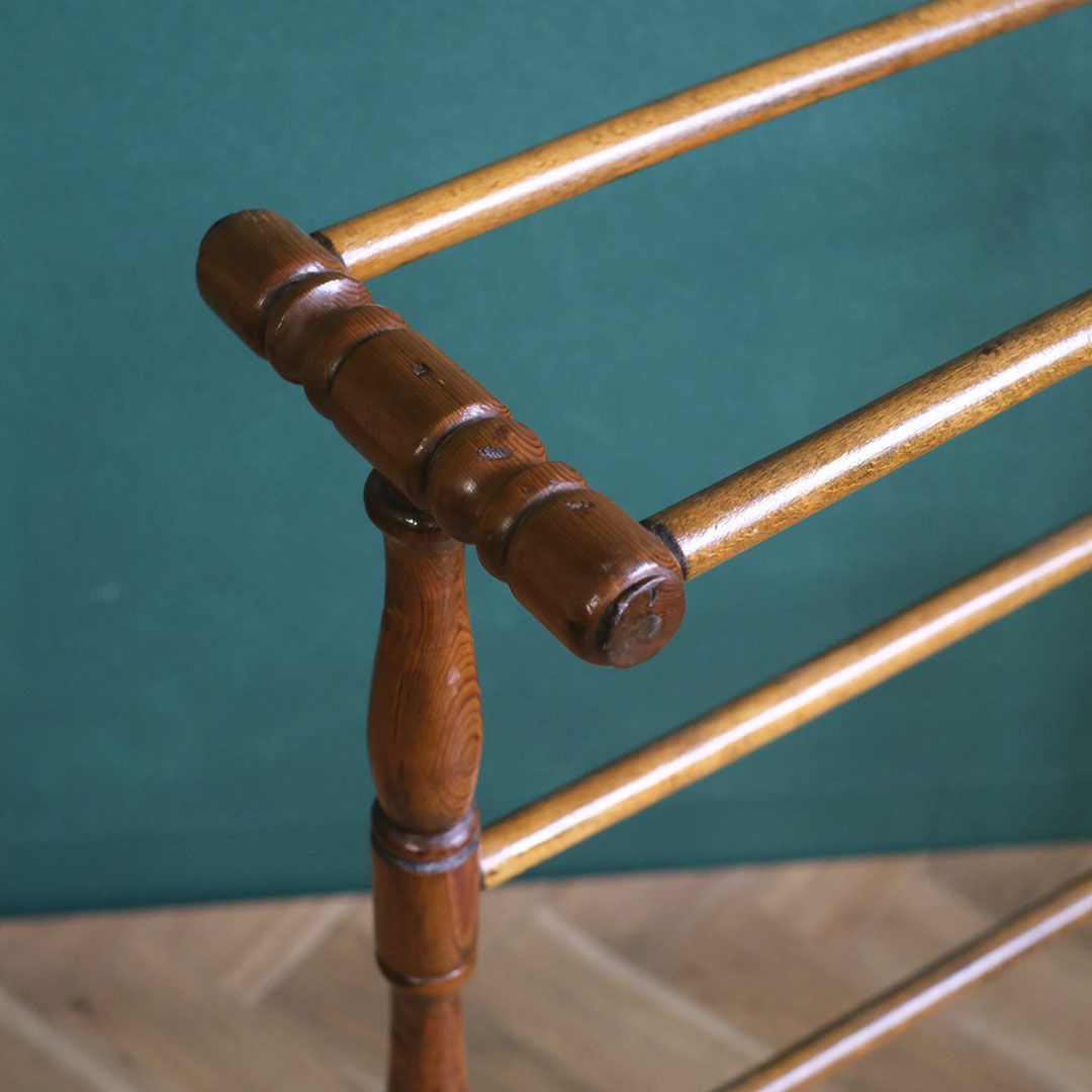 アンティーク タオルレール タオルハンガースタンド フランス5