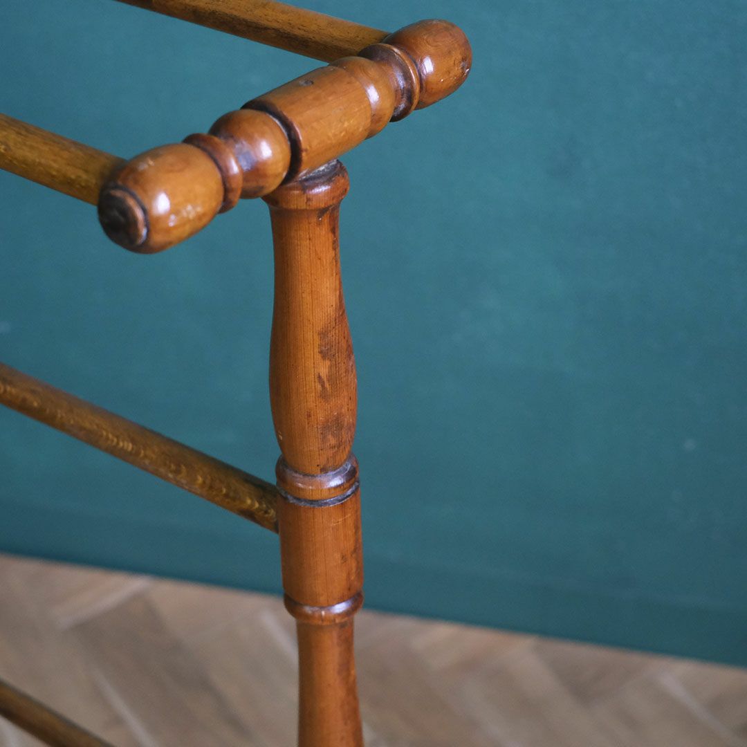 アンティーク タオルレール タオルハンガースタンド フランス6