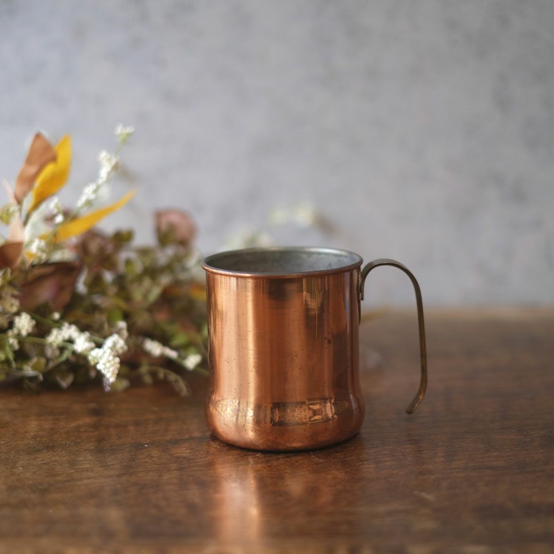 アンティークコッパーカップ 銅製 イギリス