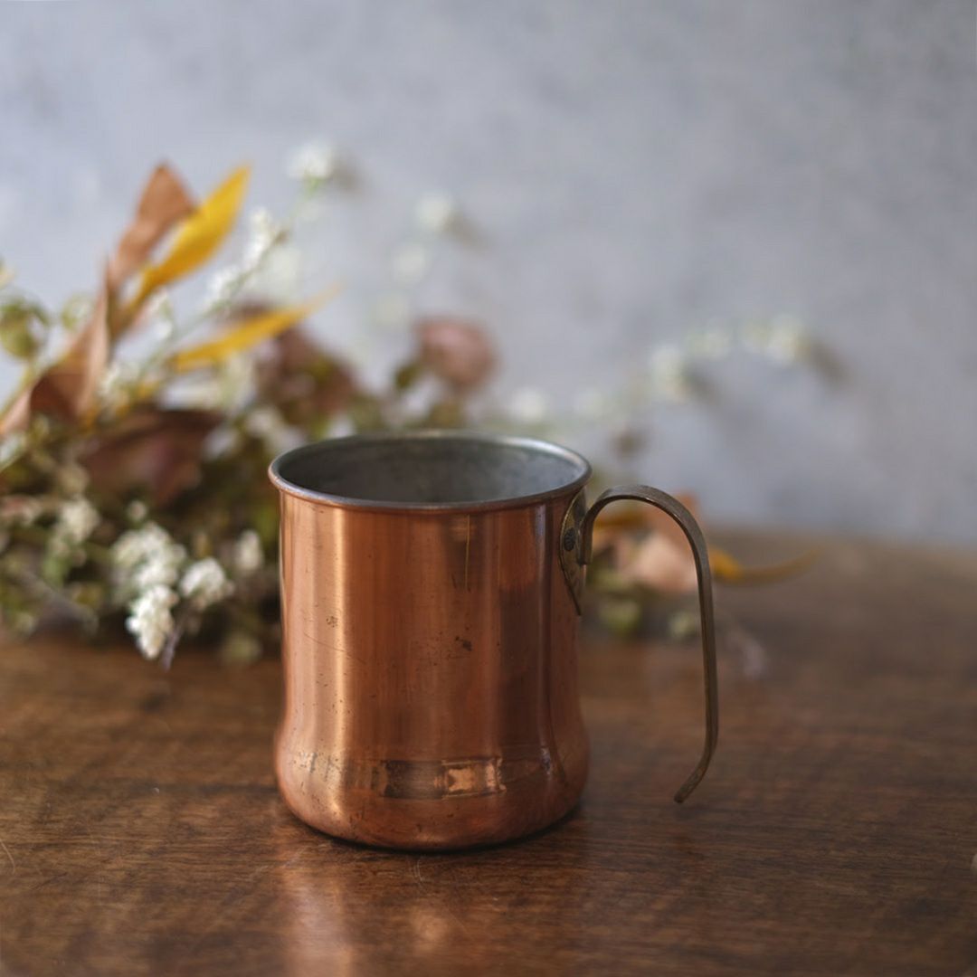 アンティークコッパーカップ 銅製 イギリス1