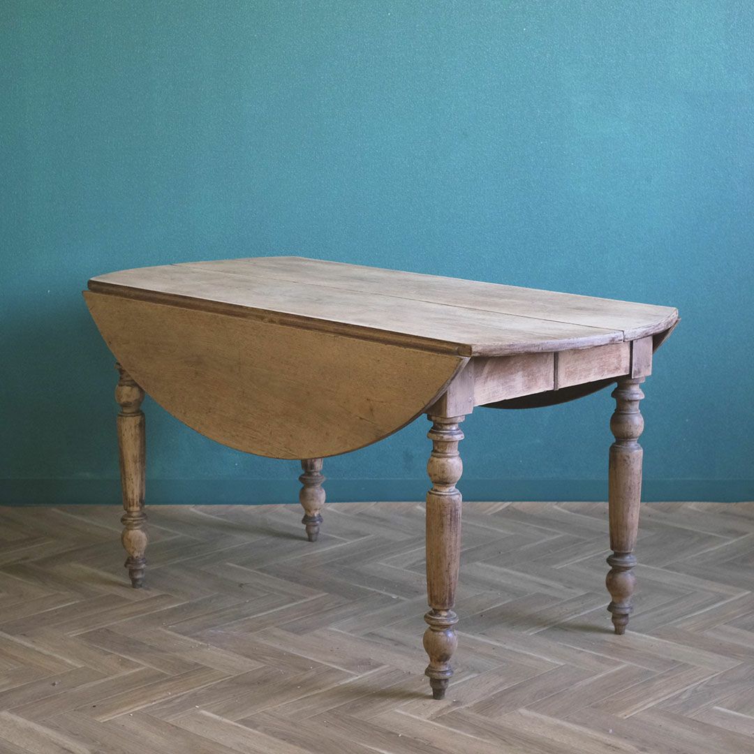 アンティーク ドロップリーフテーブル イギリス 可動天板 4～8人使用可 アンティーク家具7