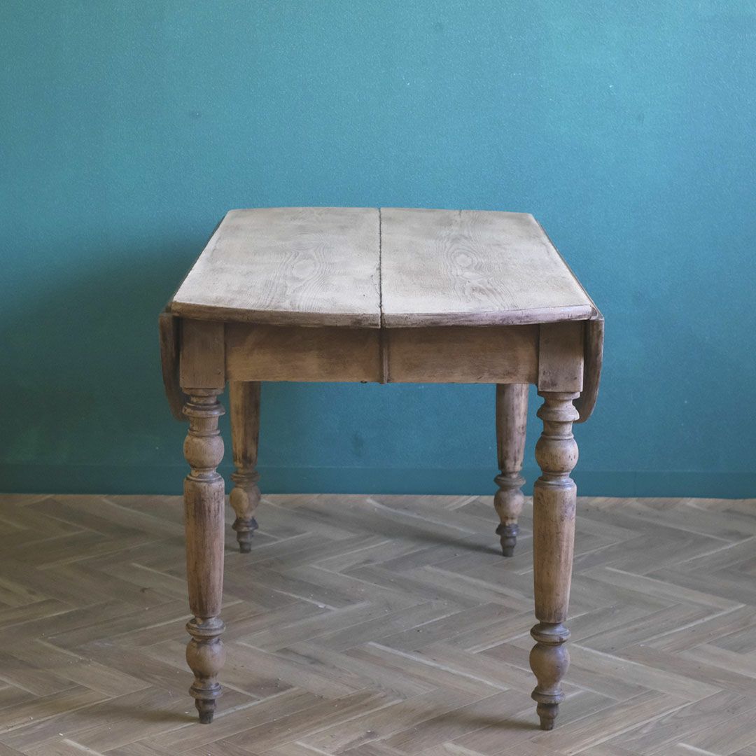 アンティーク ドロップリーフテーブル イギリス 可動天板 4～8人使用可 アンティーク家具8