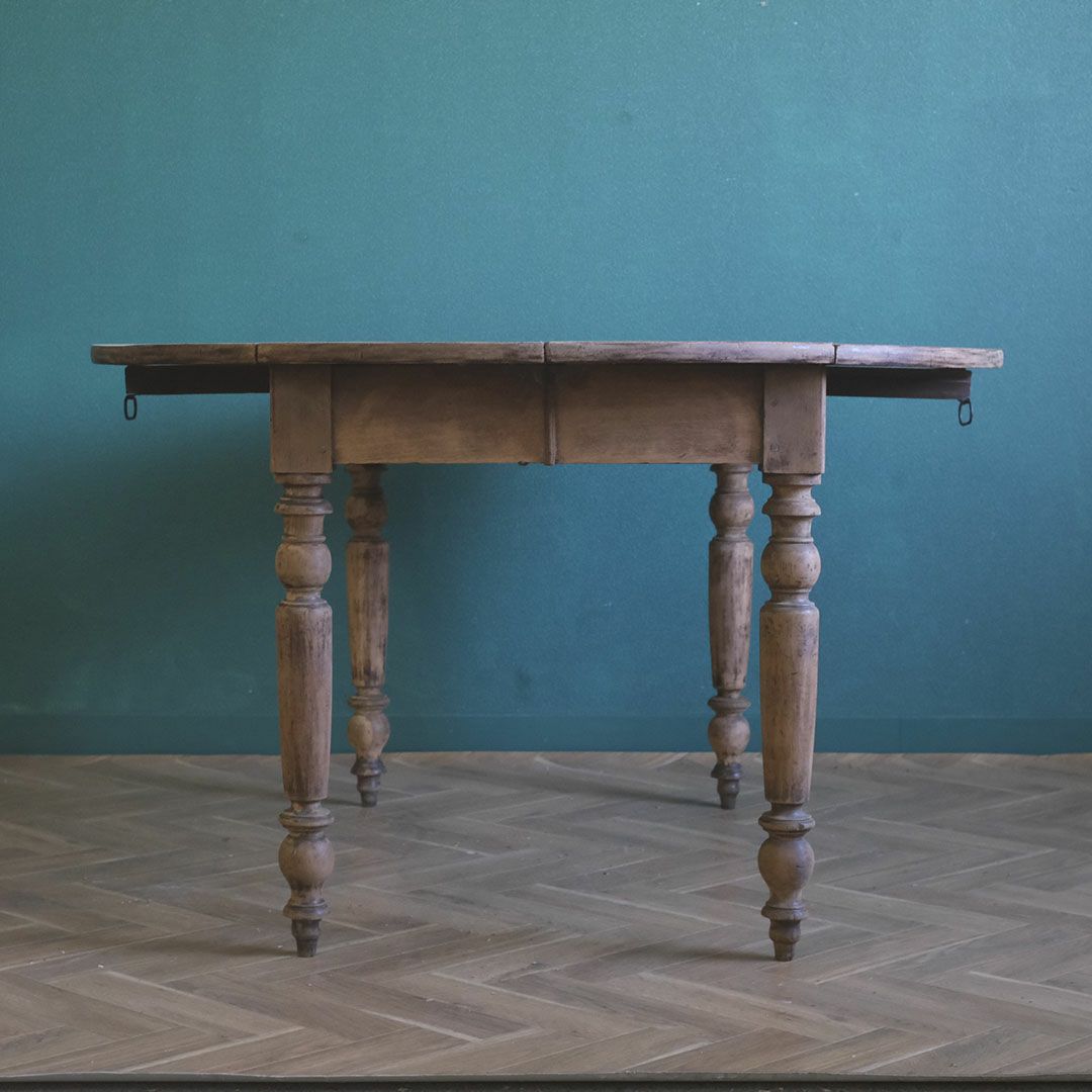 アンティーク ドロップリーフテーブル イギリス 可動天板 4～8人使用可 アンティーク家具10