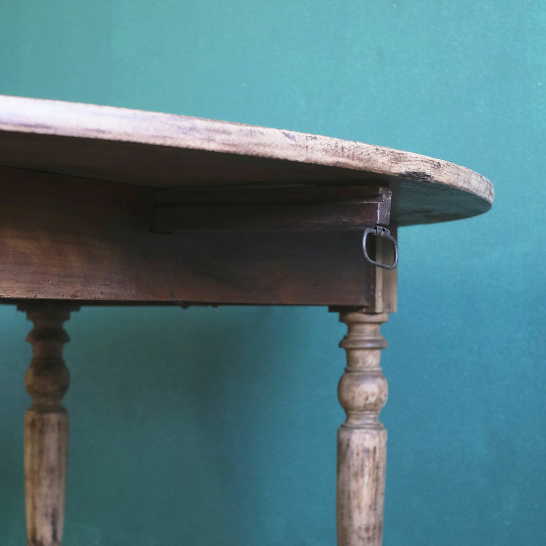 アンティーク ドロップリーフテーブル イギリス 可動天板 4～8人使用可 アンティーク家具11