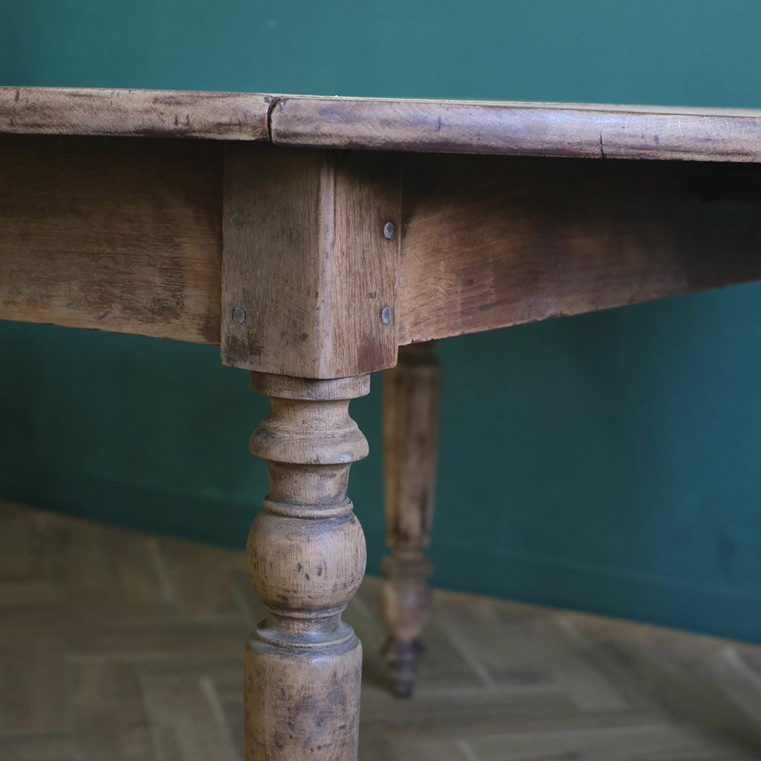 アンティーク ドロップリーフテーブル イギリス 可動天板 4～8人使用可 アンティーク家具12