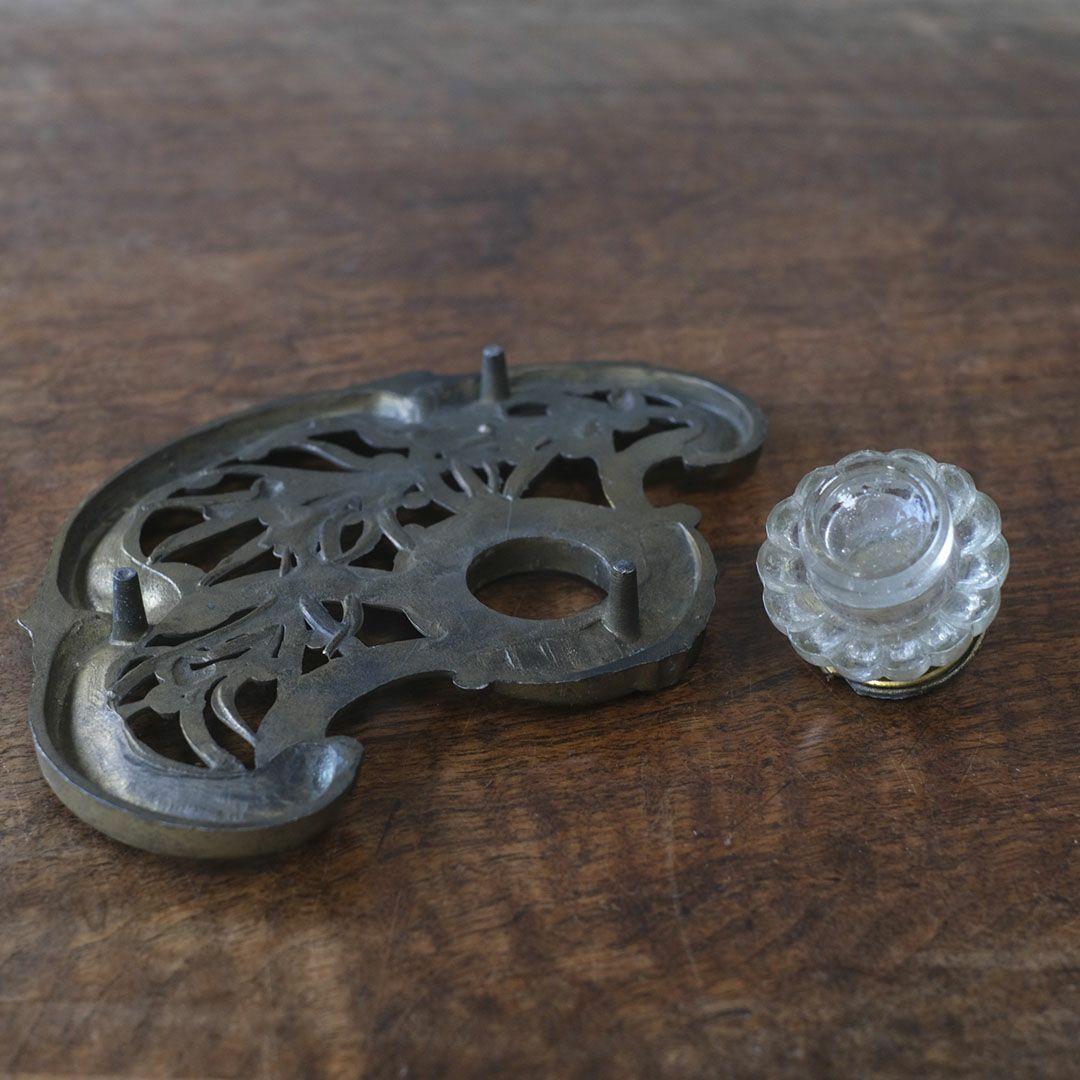 アンティークインクボトル アールヌゥーボー フランス アンティーク雑貨10