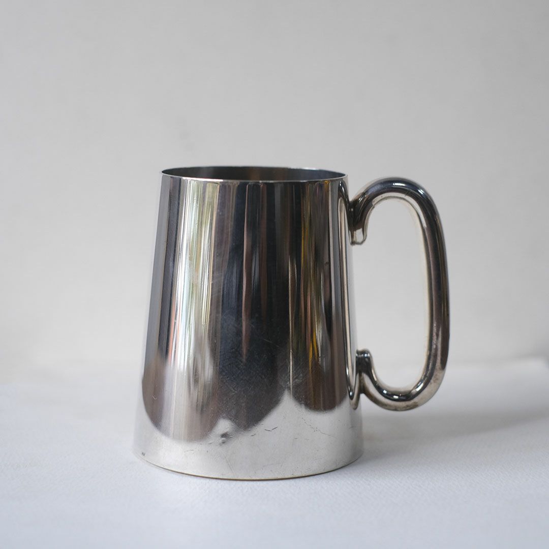 イギリス製 アンティークマグ EPNS刻印 底面