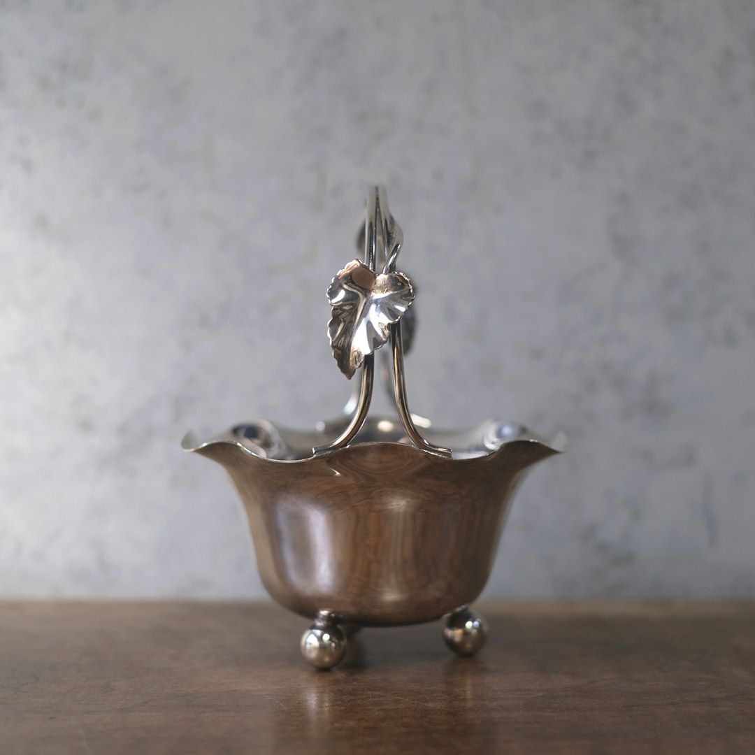 ヴィンテージスイートバスケット シルバープレート 銀メッキ2