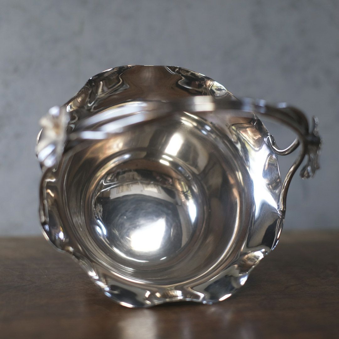 ヴィンテージスイートバスケット シルバープレート 銀メッキ5