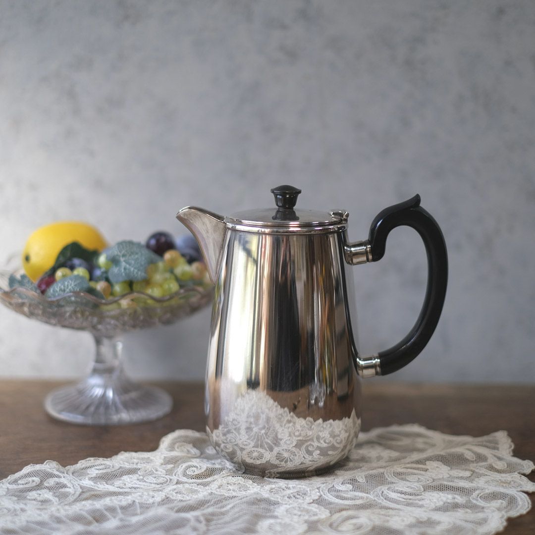 アンティークウォーターポット シルバープレート 銀メッキ イギリスの