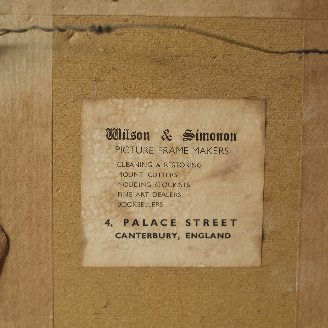 アンティークピクチャー 絵 リトグラフ フランス8