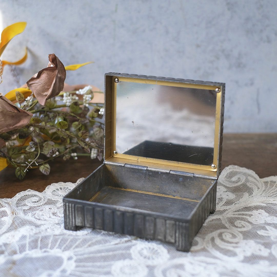 アンティークメタルボックス エッフェル塔 フランス4