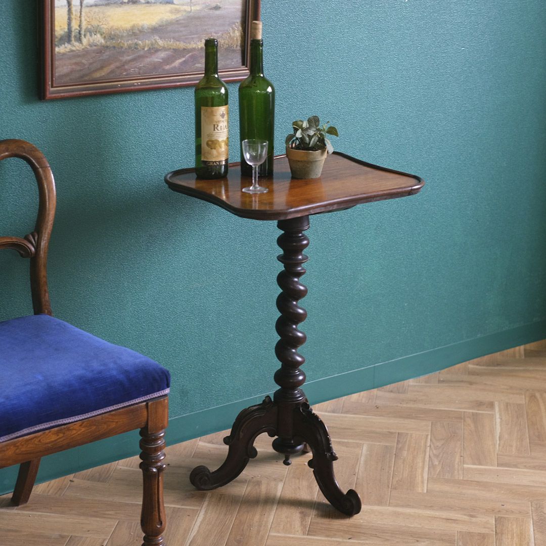 ンティークサイドテーブル オケージョナルテーブル フランス アンティーク家具2