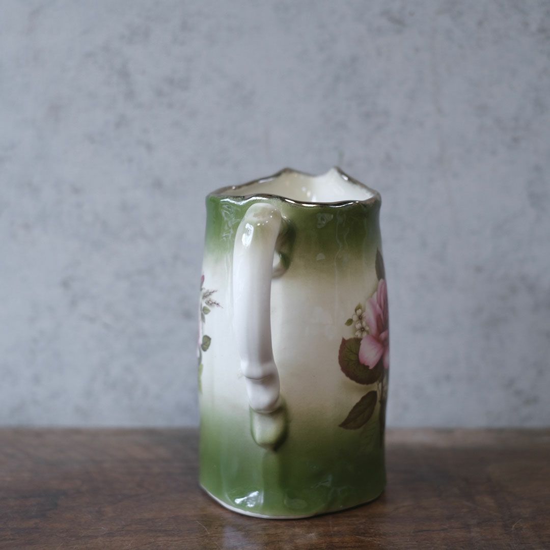 アンティークジャグ ピッチャー 花 イギリス6