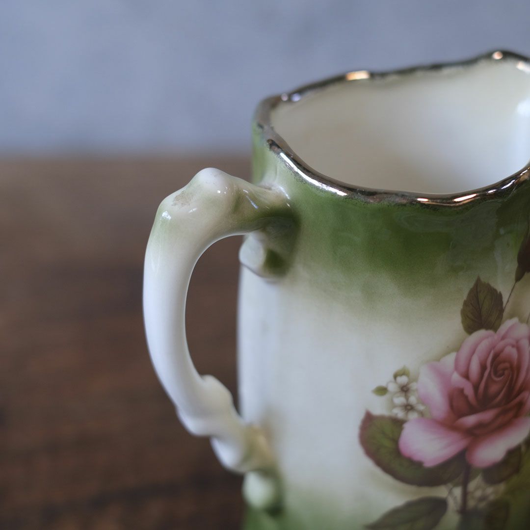 アンティークジャグ ピッチャー 花 イギリス9