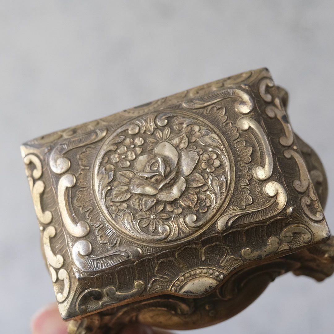 アンティークジュエリーボックス フランス3