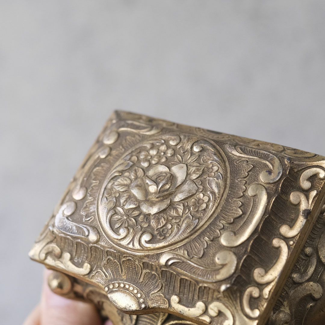 アンティークジュエリーボックス フランス4