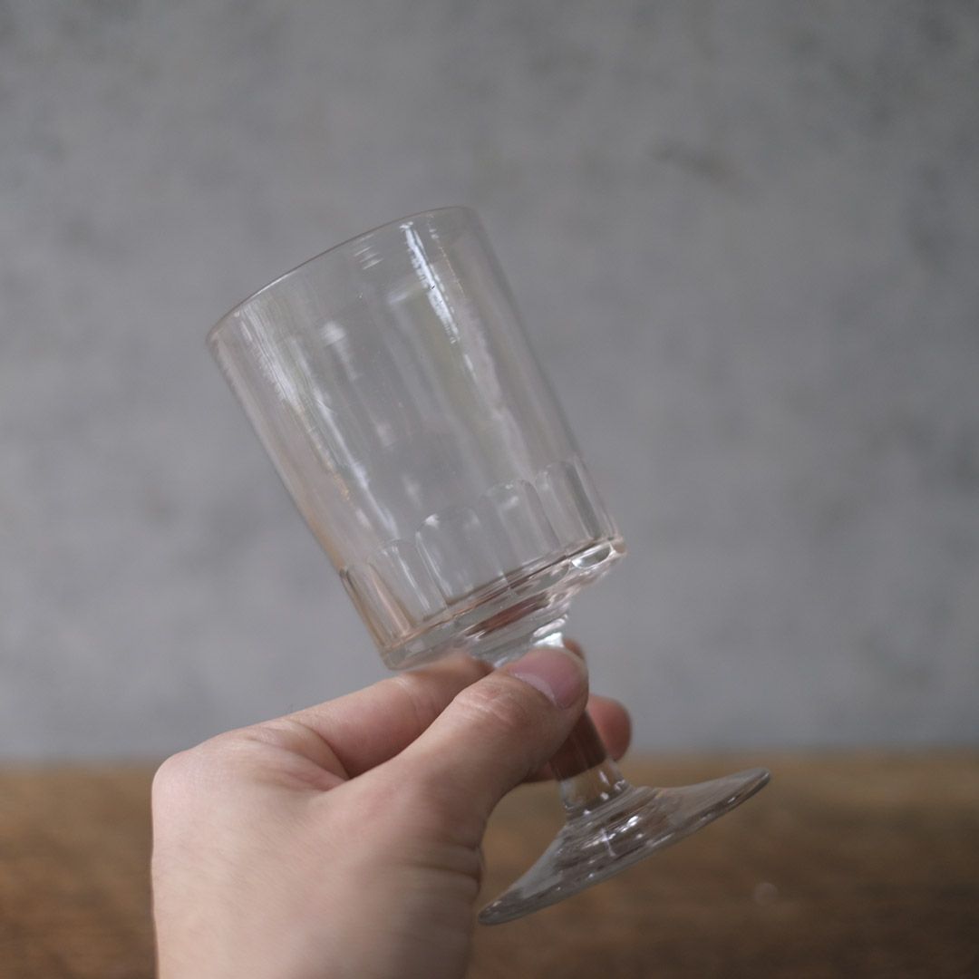 アンティーククリスタルグラス 食前酒 アペリティフグラス フランス3