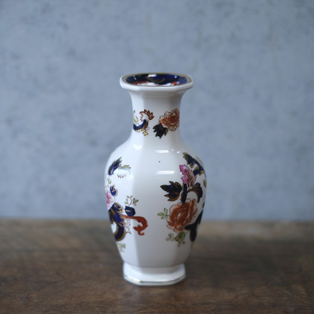 ヴィンテージフラワーベース MASON'S メイソン Mandalay イギリス 花瓶2
